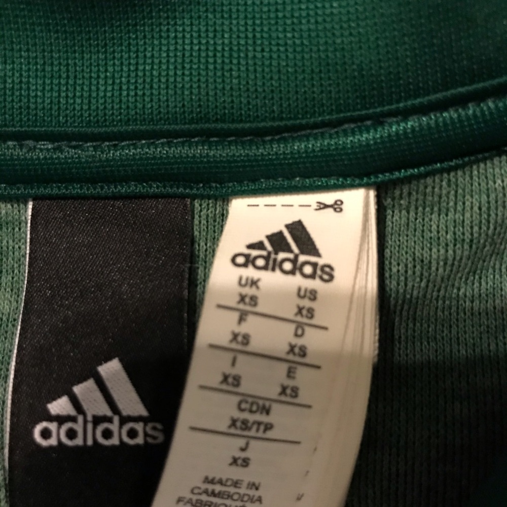 Adidas Green Performance Jacket - image 4